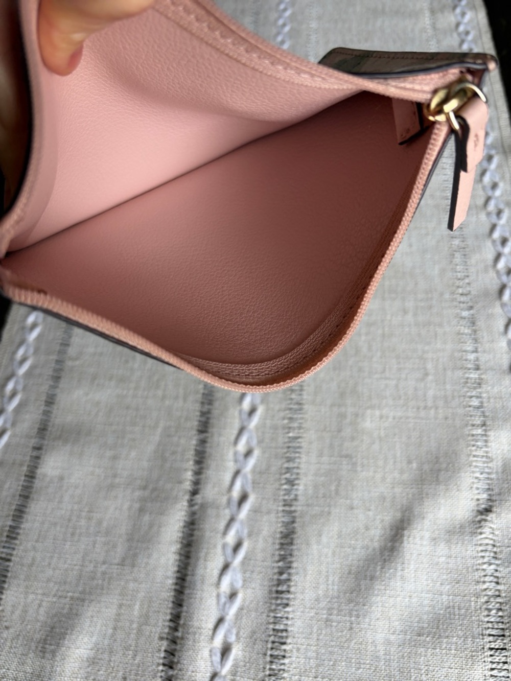 kate spade Pink Floral Butterfly pouch - Picture 3 of 5